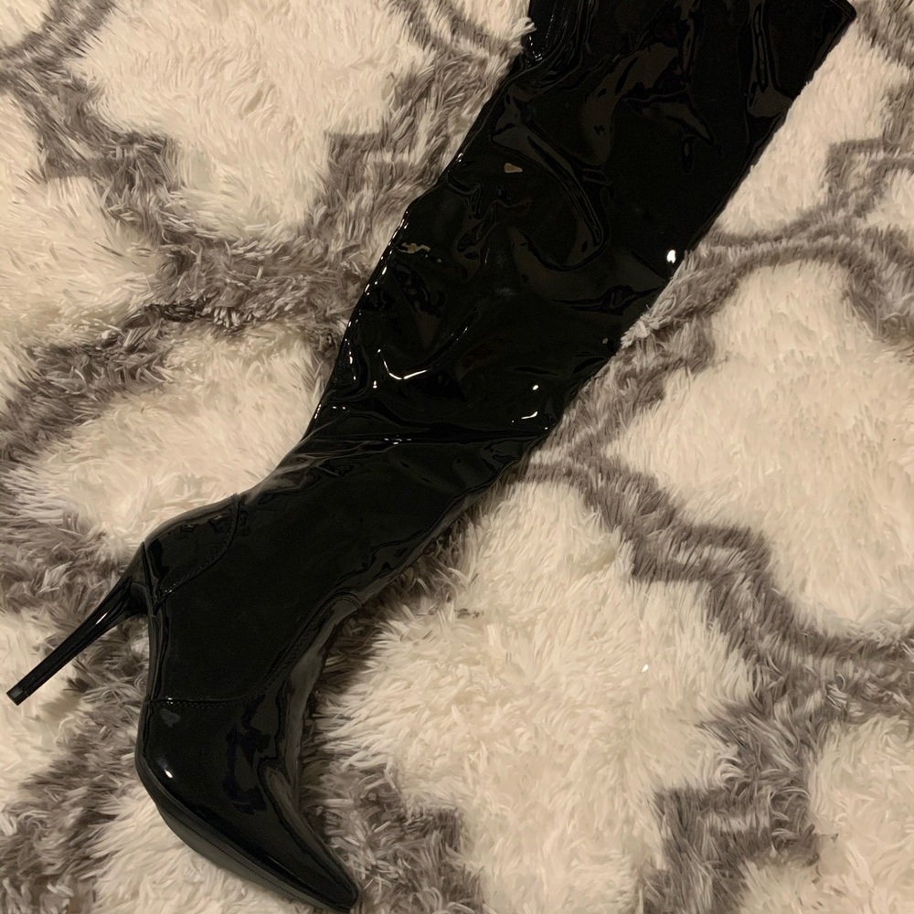 She Bad Thigh High Boots